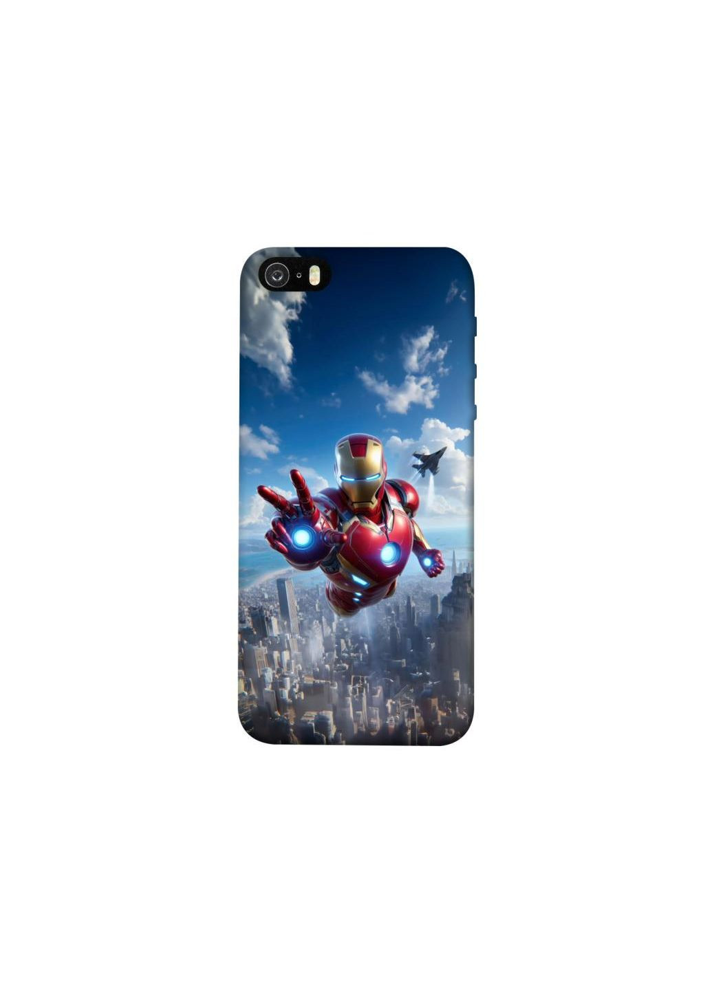 Чехол на Apple iPhone 5/5S/SE IronmanIronman v3 Frontalka (347241939)