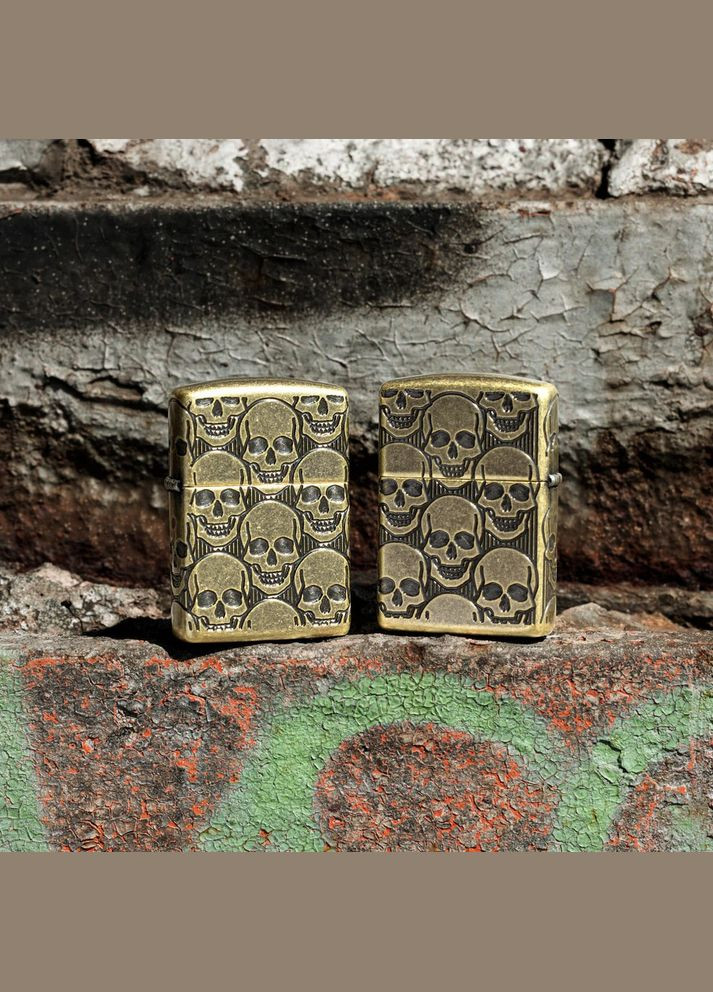 Зажигалка 46302 Cackling Cranium Design Zippo (327880118)