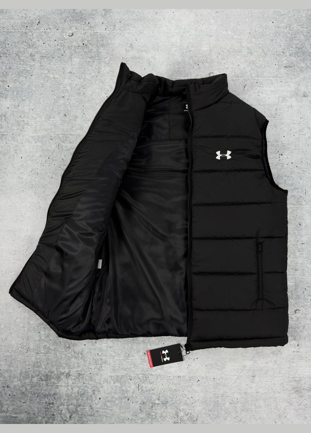 Жилет Under A. чорний No Brand (341285054)