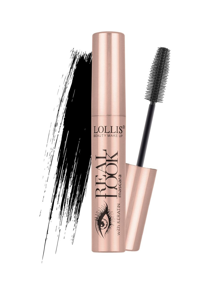 Туш Real Look з кератіном, 6мл LOLLIS Mascara Wiht Keratin (333346943)