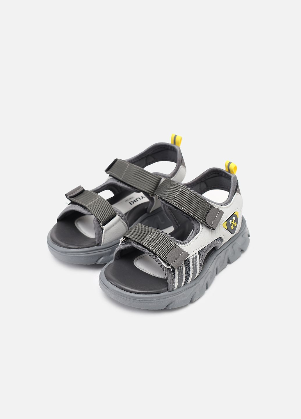 Босоніжки для хлопчика колір сірий CB-00266923 Yuki (329728038)
