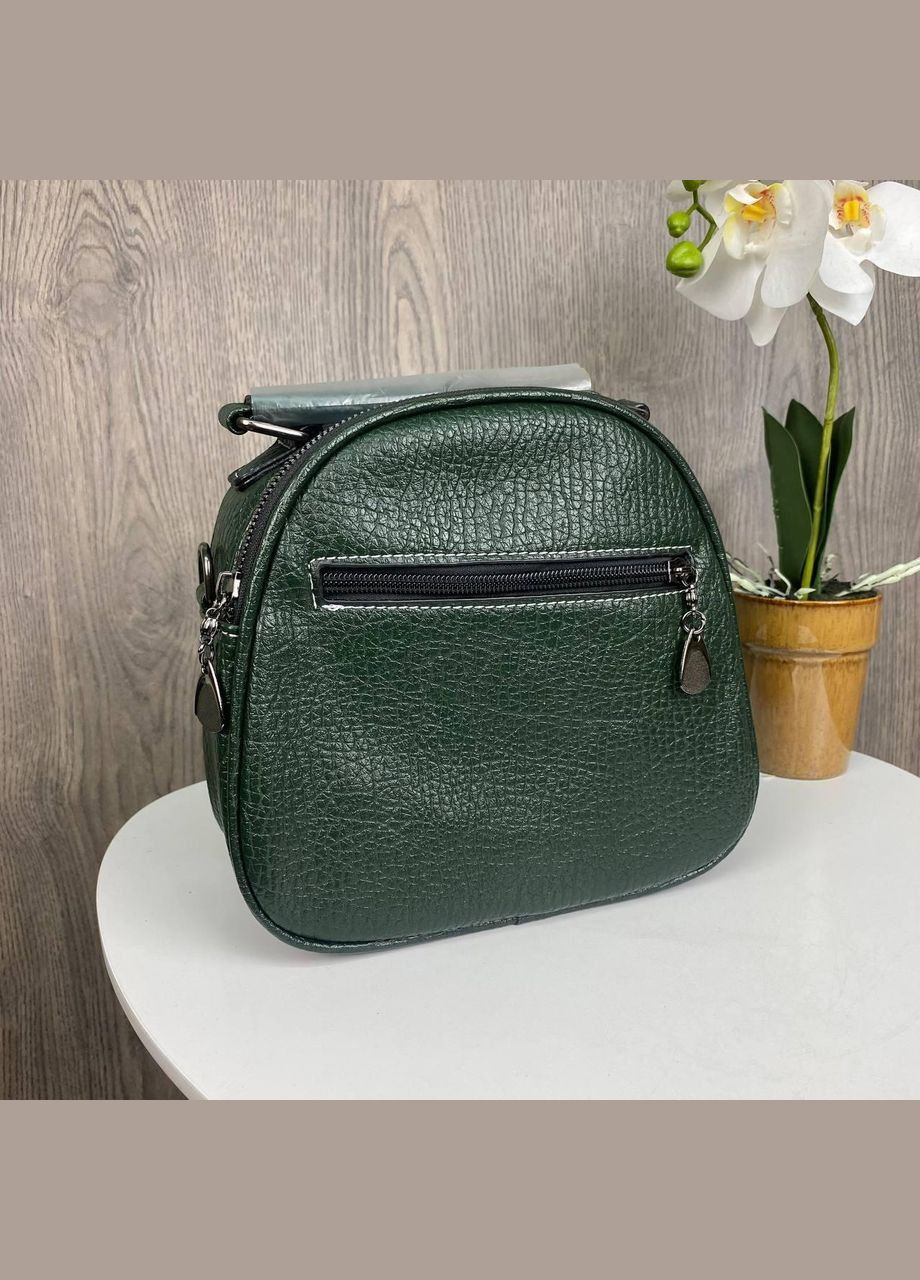 Жіноча міні сумочка на плече з брелоком, маленька жіноча сумка Зелений No Brand (334729518)