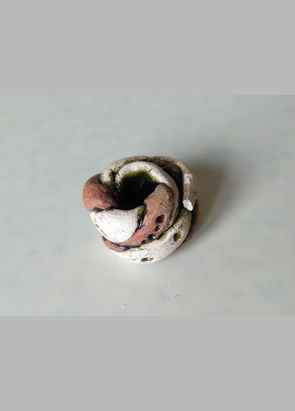 Керамическая бусина ручной работы "Сказочное Плетение №3" Коти&Ангели (301532924)