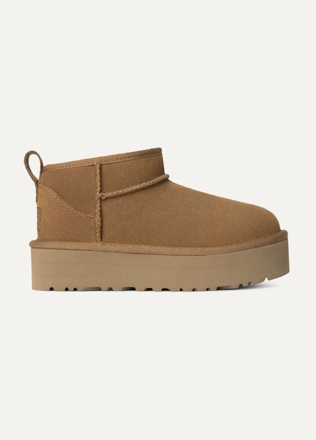 Замшеві Уггі Classic Ultra Mini Platform Boot Chestnut kids Коричневий UGG  (307791162) ‣ Ціна 3599 грн ‣ Купити в інтернет-магазині Каста ‣ Київ,  Одеса, Харків ‣ Доставка по всій Україні!(#307791162)