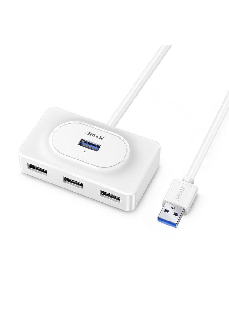 USB-хаб HUB 4USB3.0 довжина кабелю 1 м, White Jasoz (324608594)