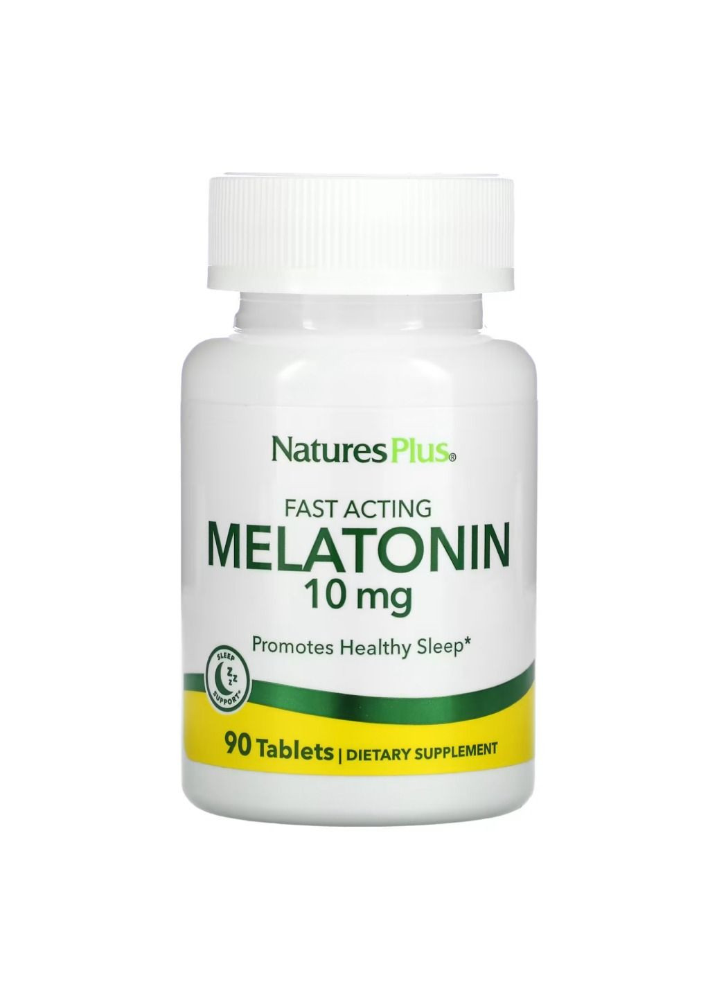 Добавка Fast Acting Melatonin 10mg - 90 tabs Natures Plus (297582134)