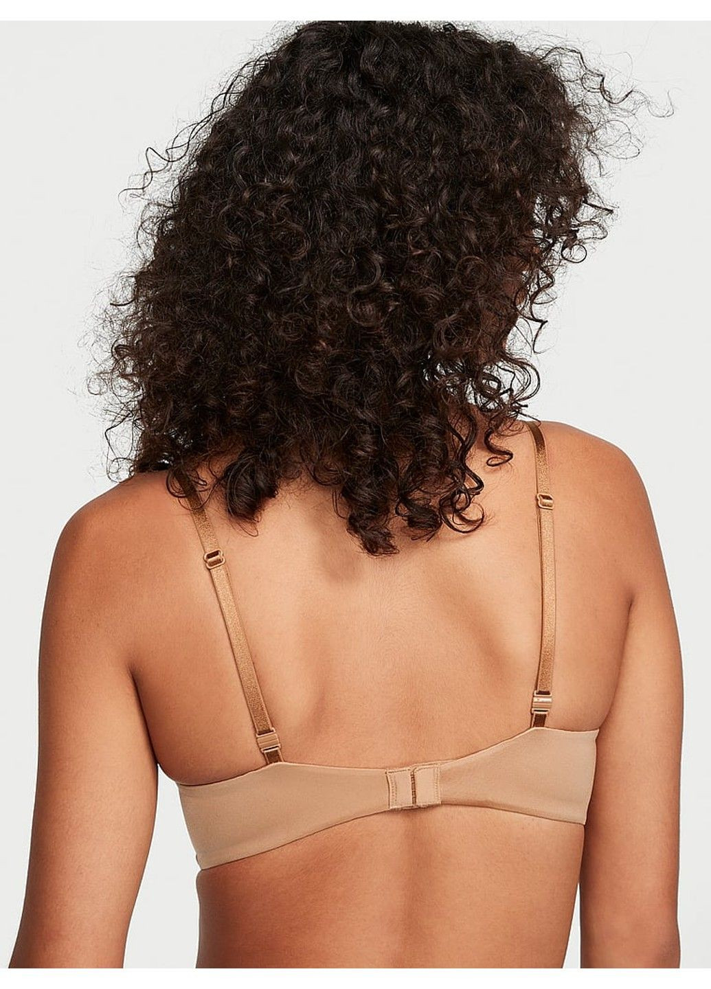 Бежевый бюстгальтер very sexy shine cradle push-up bra beige Victoria's Secret