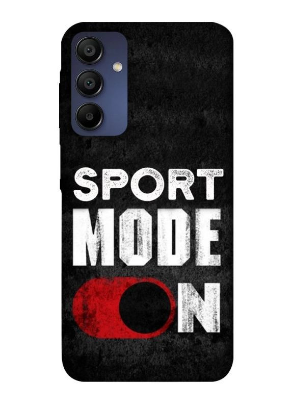 Чохол з принтом для Samsung Galaxy A15 4G/5G / для самсунг галаксі А15 Sport mode on No Brand (338604647)