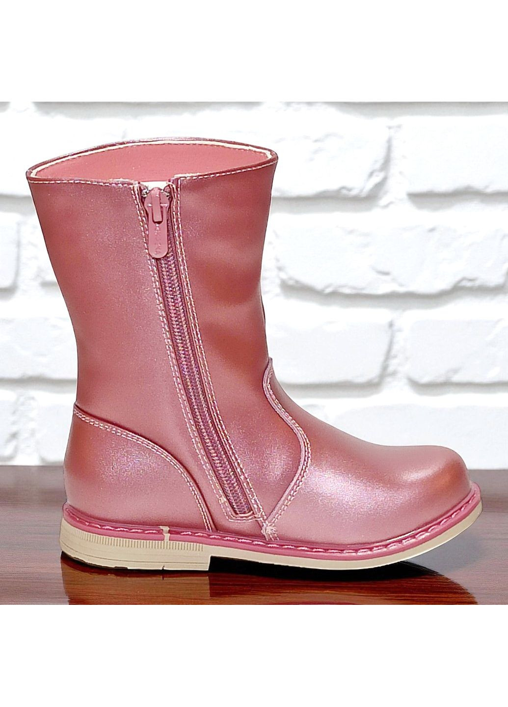 Утеплені ортопедичні демісезонні черевики на флісі для дівчинки Казка L&D (360999476)