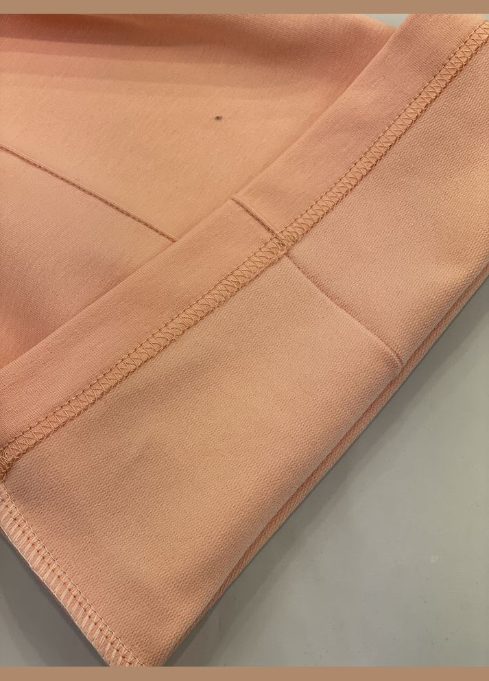 Персиковый демисезонный трикотажный костюм для девочки Mevis