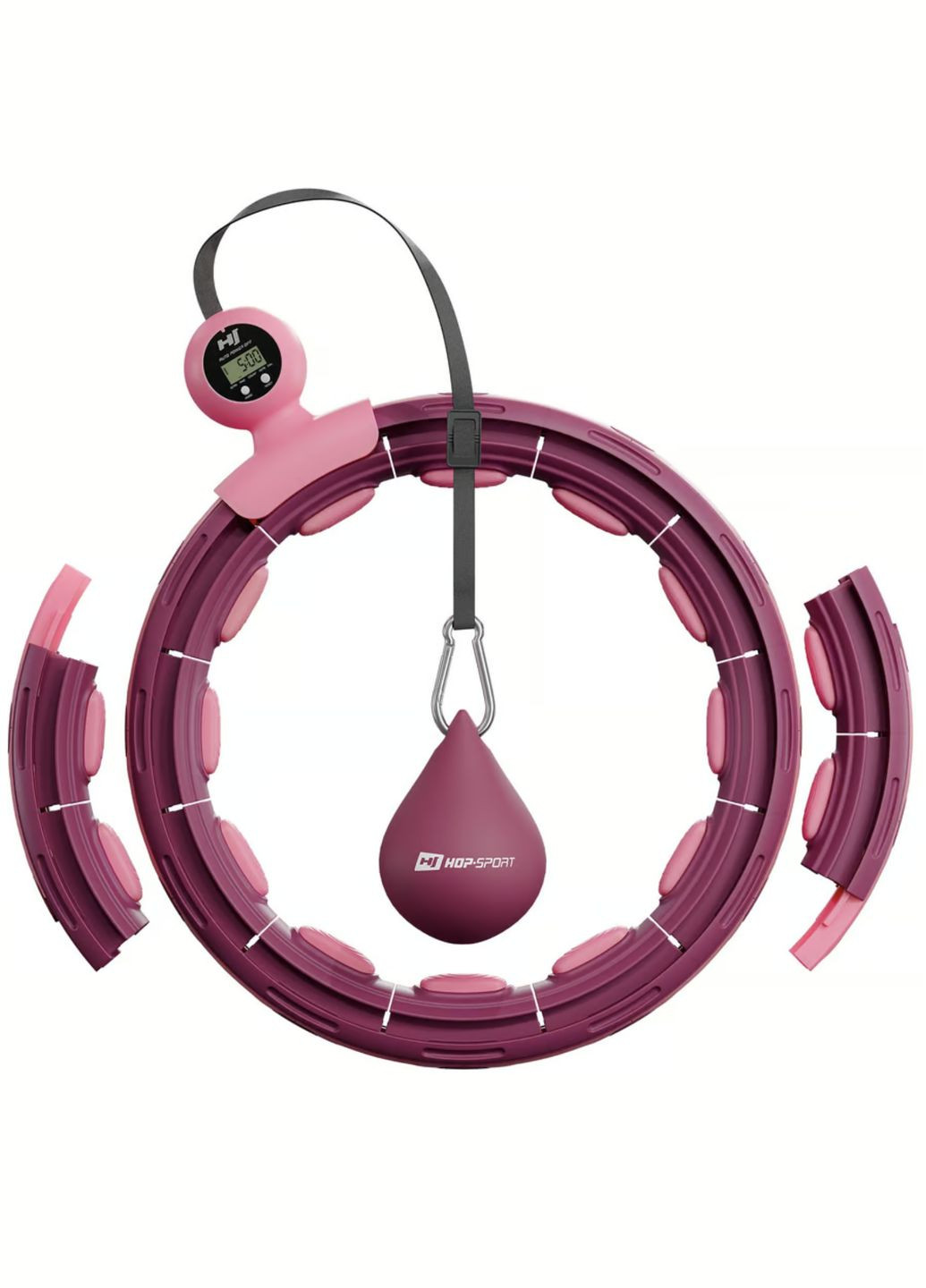 Хулахуп HS-C113HH масажний з обважнювачем та лічильником Hop-Sport (311949249)