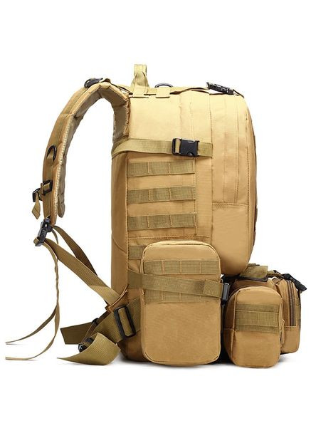 Рюкзак тактичний військовий на 60 л, армійський рюкзак для полювання з водовідштовхуванням No Brand (361669381)