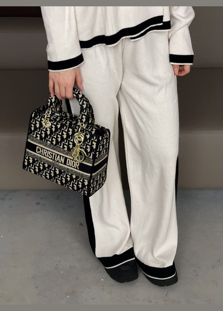 Крістіан Діор Lady medium сумочка (чорний класика) No Brand (322415462)