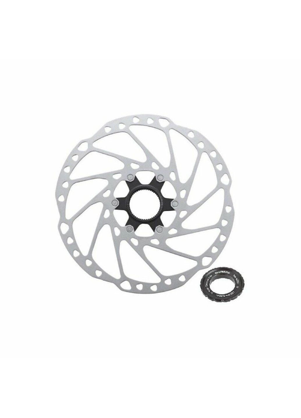 Ротор Deore SM-RT64 L Ø203 мм CenterLock локринг под 12/15 мм Shimano (316130136)