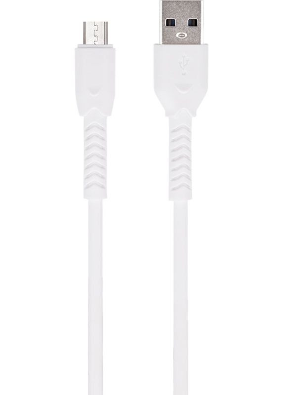 Кабель MXUC-04 Cable USB - MicroUSB 1.0m 3A White Maxlife (301578694)