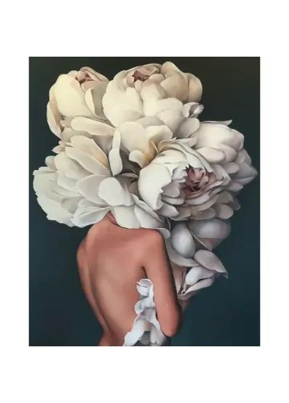 Алмазна мозаїка Дама з півоніями SP111 ColorArt (290192139)