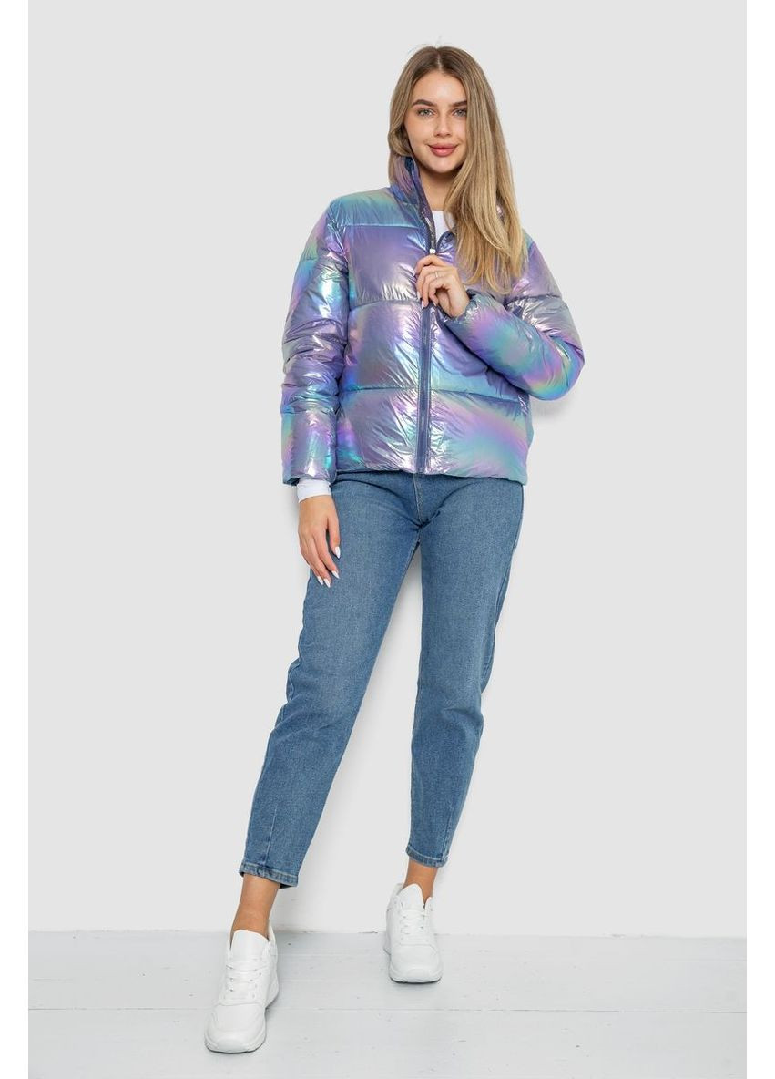 Комбінована куртка жіноча демісезонна плащівка,, 243r2022-2 Ager