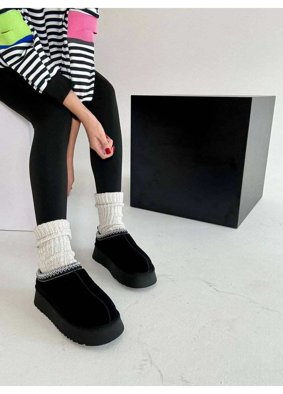 Замшеві уггі з відкритою п'ятою Helen (368527993)