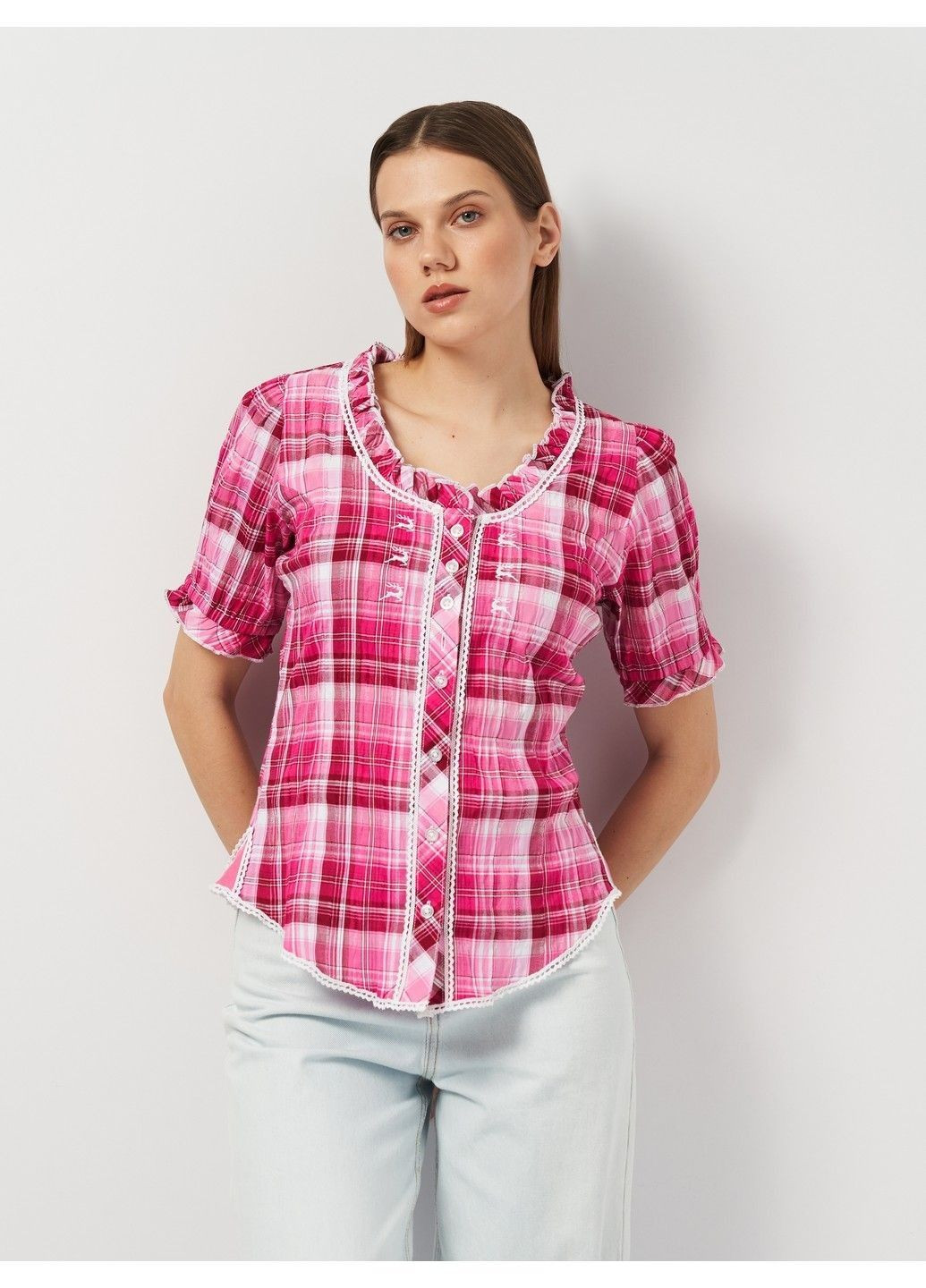 Рожева блуза C&A