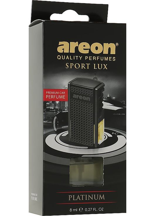 Ароматизатор воздуха Car Blister Black Platinum 8ml (905095-54496) Areon (368630310)