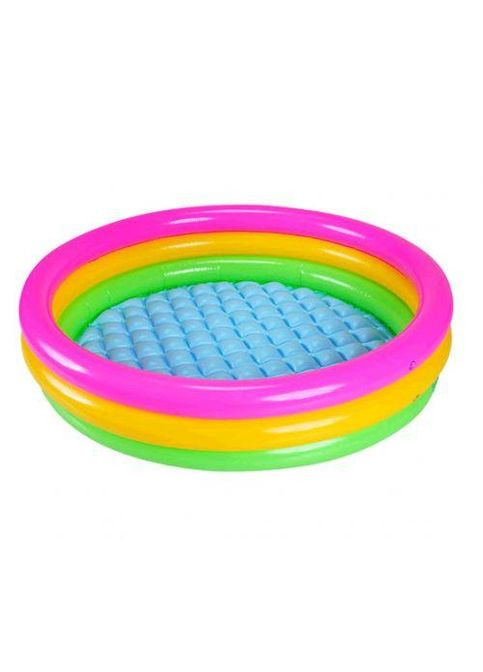 Дитячий надувний басейн "Кольори заходу" 147 х 147 х 33 см (16728) Intex (362209395)