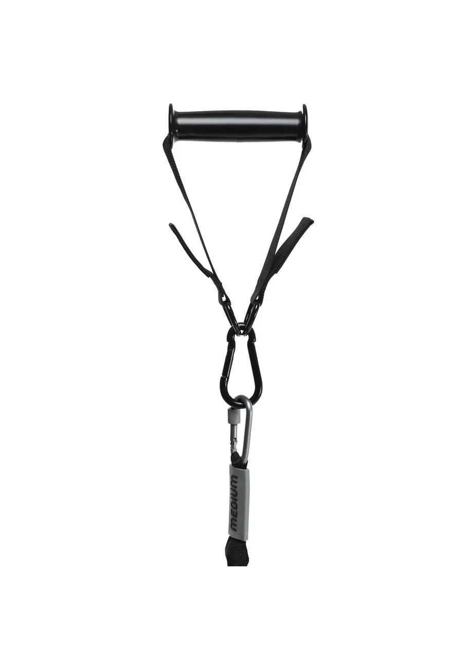 Ручки (2шт) для еспандера XTREME HANDLES Pro (ABS, PL, довжина - 58см, вага уп. 488гр, чорний) (F-08-E) Ezous (388964571)