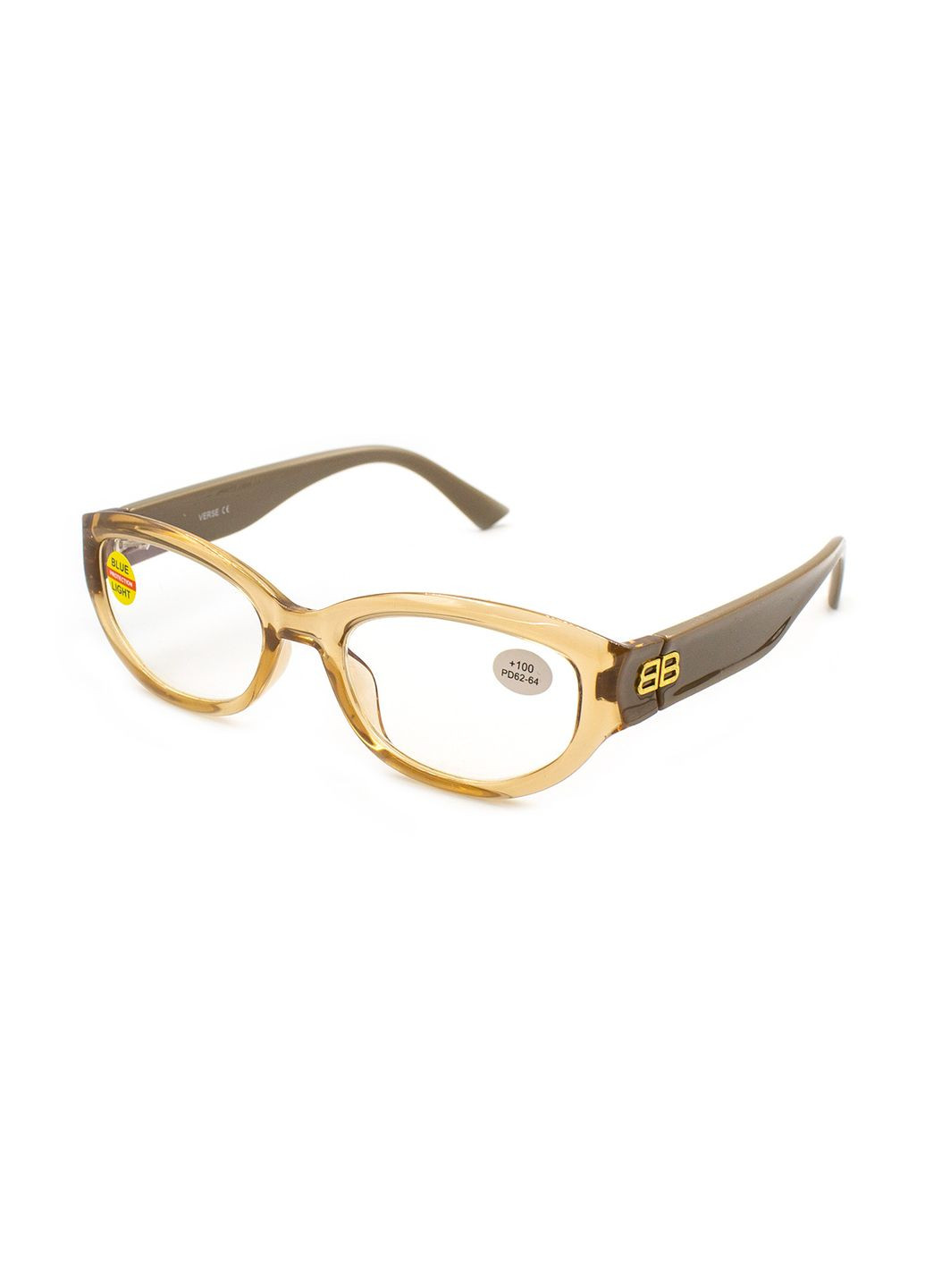 Очки 25005-C2 Blue blocker в пластиковой оправе -3,50 Verse (361350447)