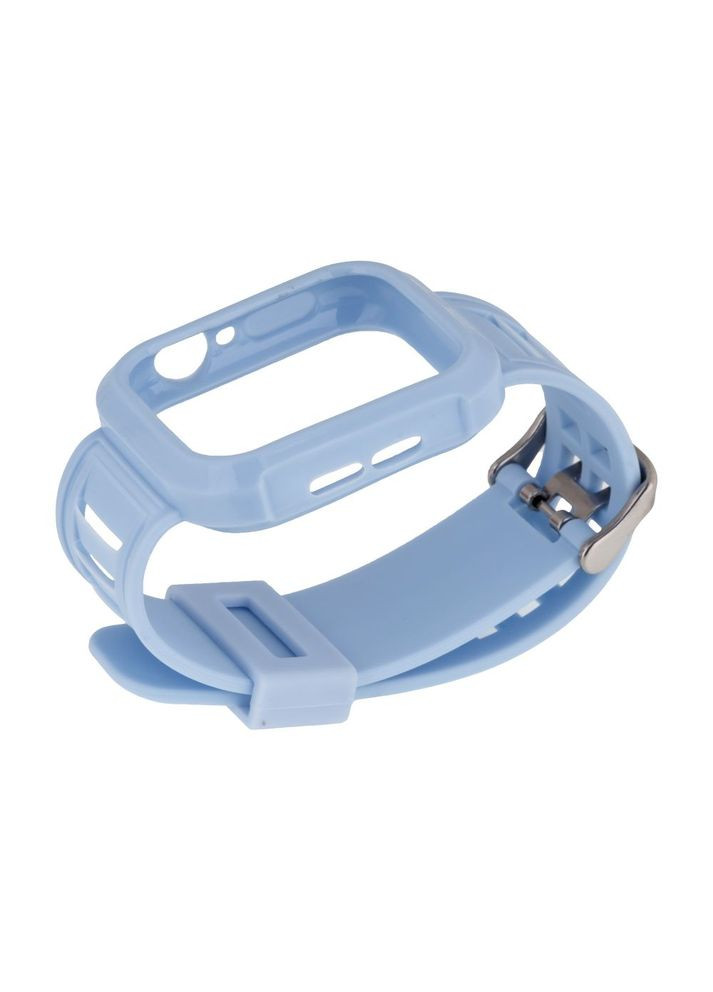 Ремінець для Watch Band Silicone Shine + Protect Case 44mm Колір Light Grey Apple watch series 3 42mm, watch series 3 42mm (340913454)