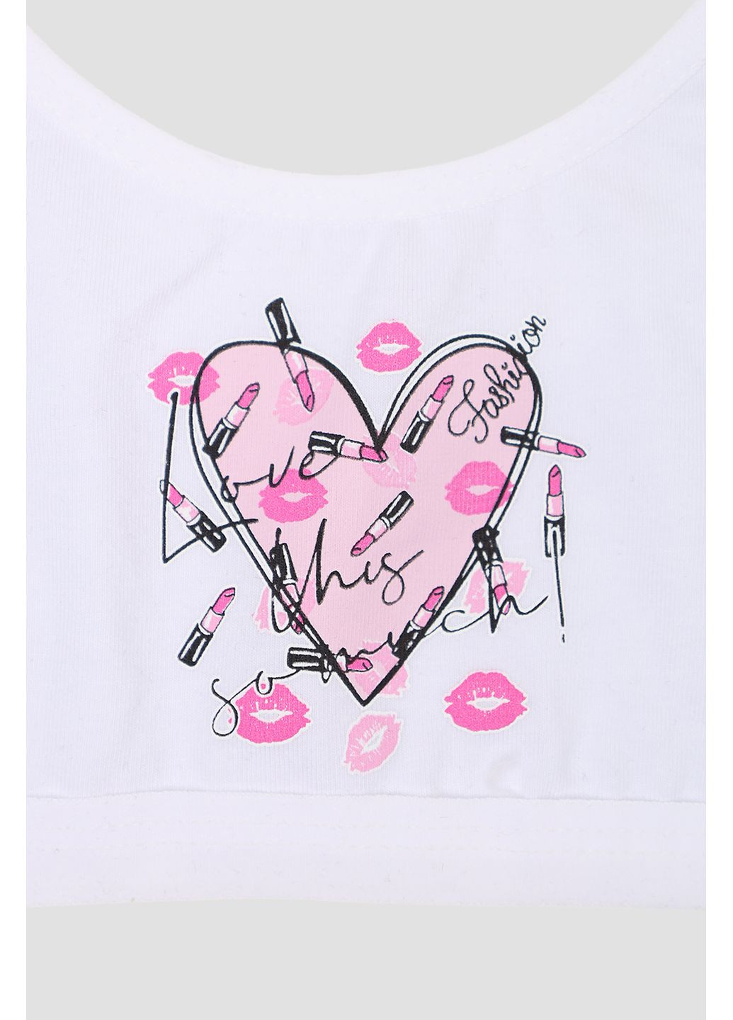 Топ для дівчинки колір білий ЦБ-00281554 Donella (353834866)