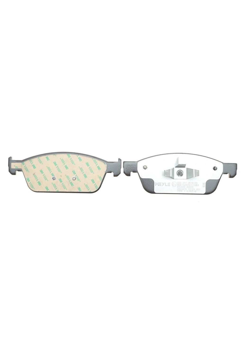 Колодки тормозные (передние) Ford Connect II/Focus III 13- (Ate - Teves) 025 257 3618/PD UA63 No Brand (339636747)
