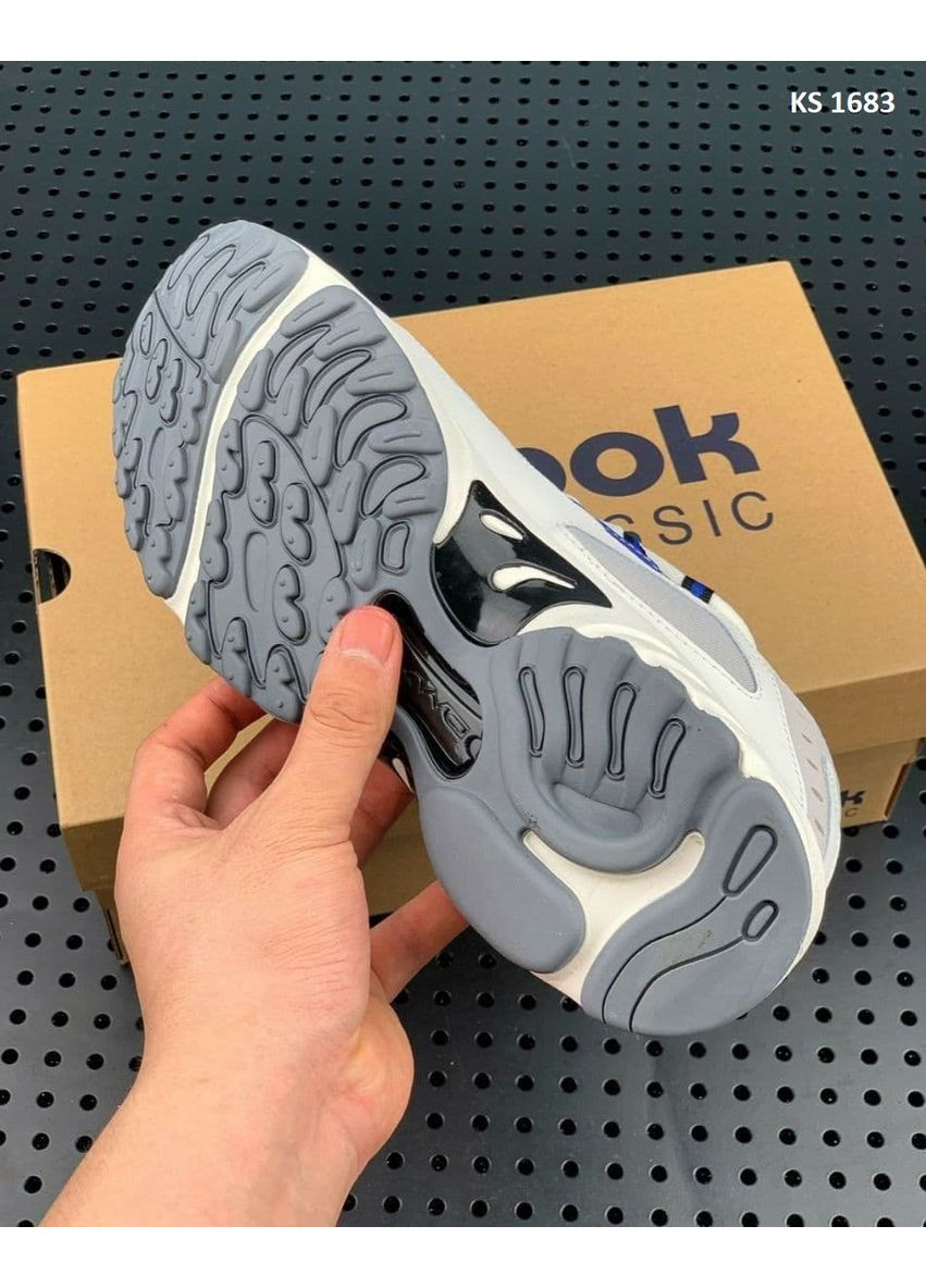 Комбіновані Осінні кросівки чоловічі reebok dmx рібок No Brand