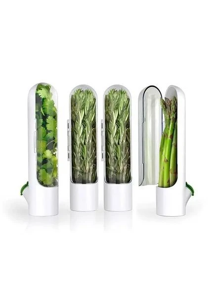 Контейнер органайзер для хранения зелени 25*9,5 см в холодильник HERB SAVER HZ-11 для овощей No Brand (389065294)