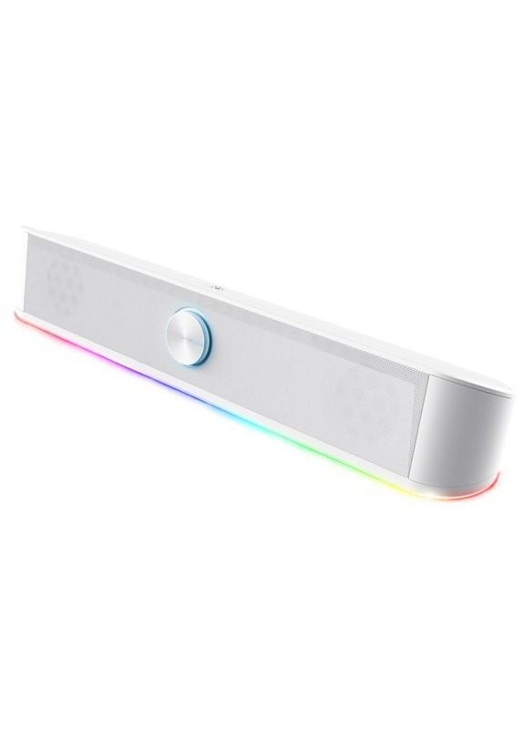 Акустична система GXT 619 Thorne Саундбар, USB/AUX, RGB, Білий Trust (314928044)