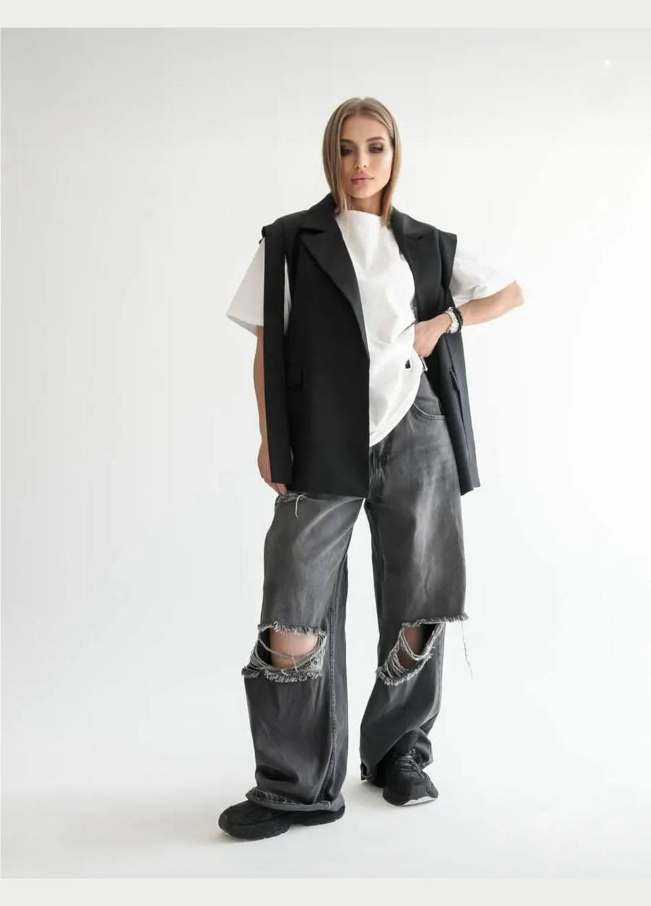 Силуэтная жилетка под поясок. Adelante (331605366)