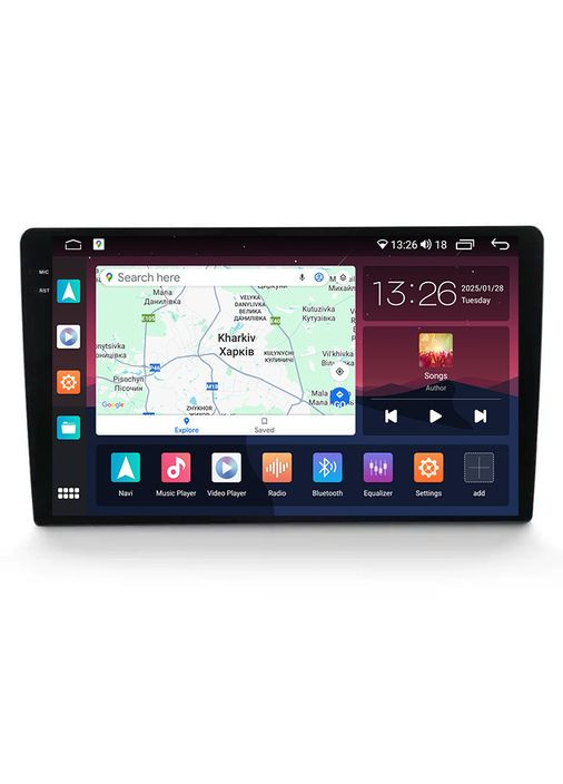 Автомагнітола серії Q3+ 9 дюймів 2K 4/64 (9 дюймів 2K Qled 8core 7862 4/64 4G CarPlay/Android Auto) QIV (346508268)