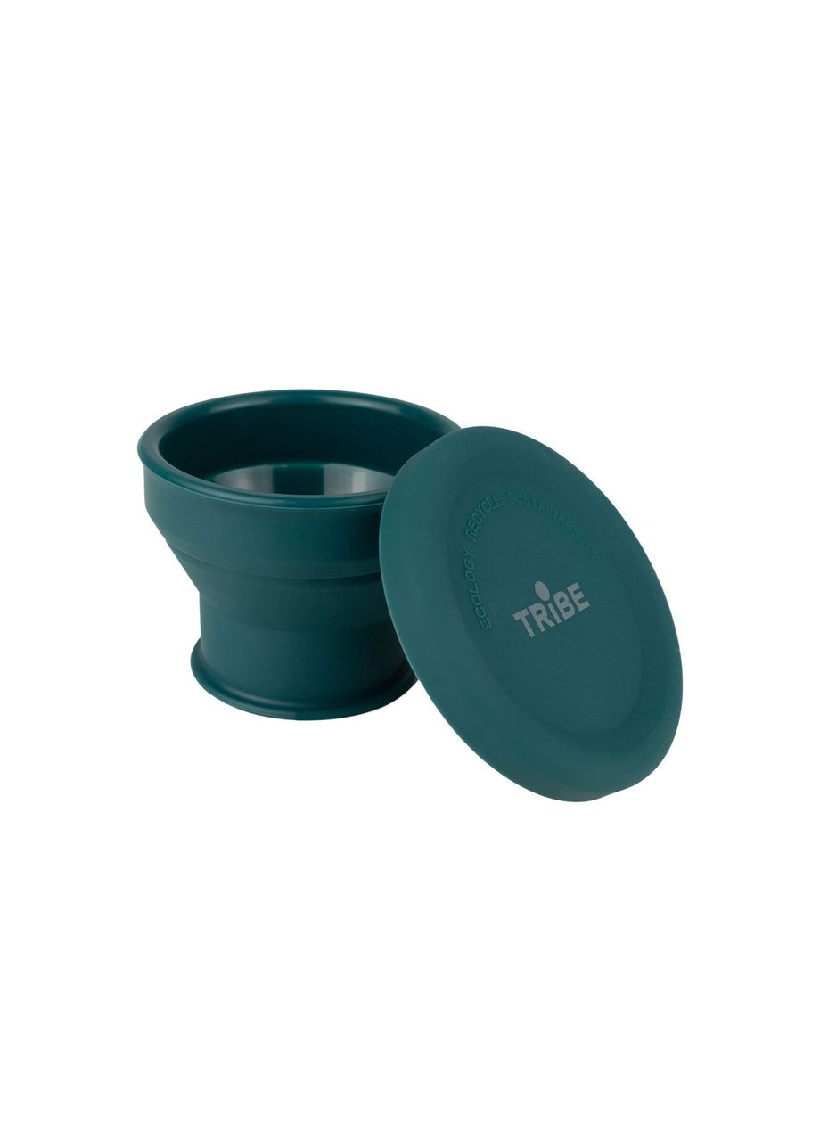 Стакан Collapsible Shot 90 мл с крышкой силиконовый T-FF-0030, ocean Tribe (366220587)