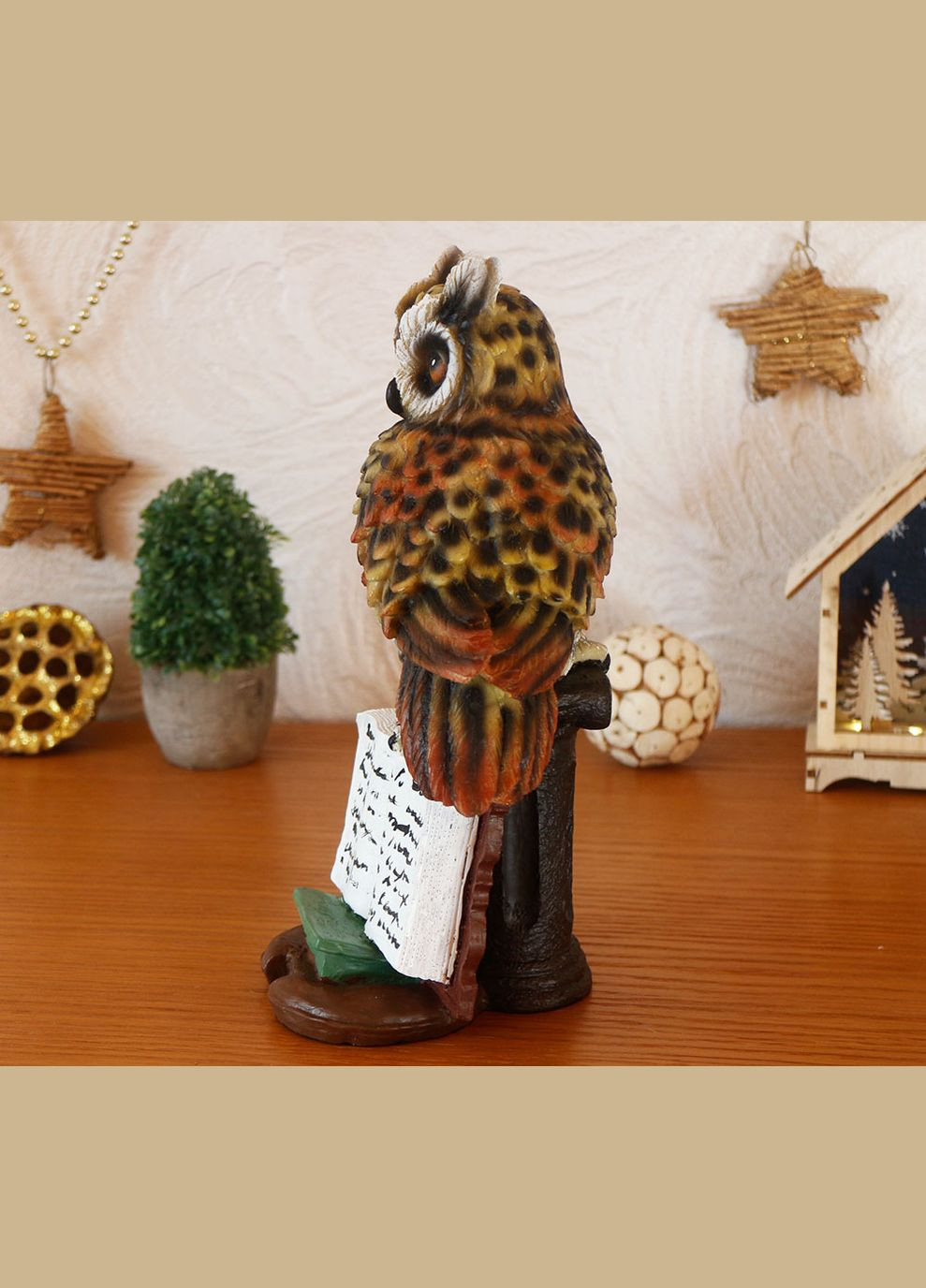 Сова на колоні 27 см (СП203 цв) Гранд Презент (282743564)