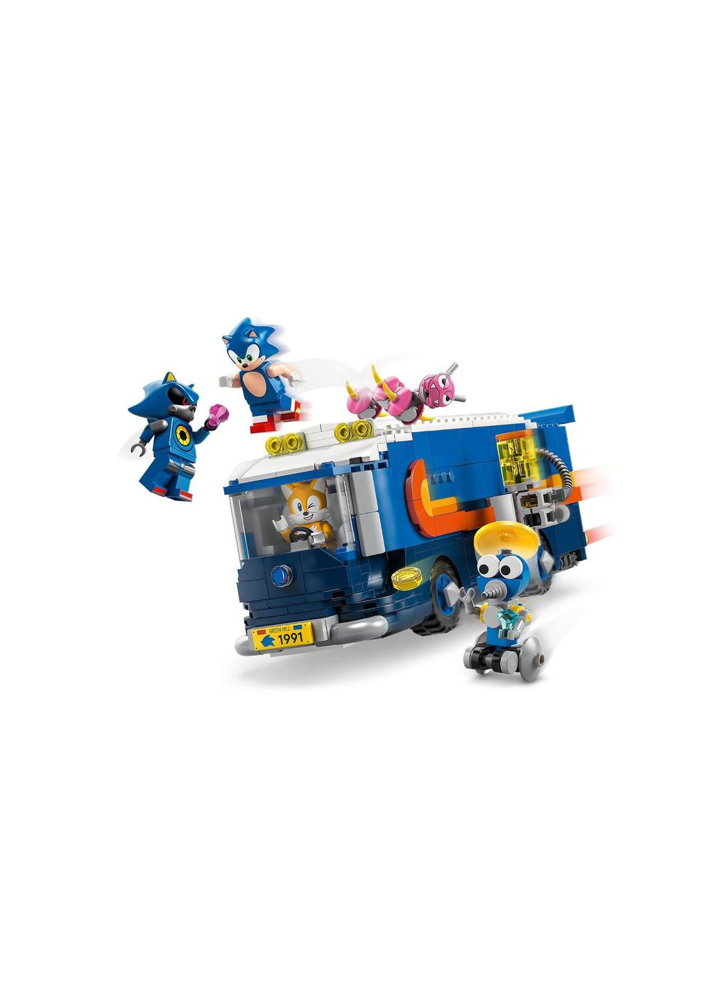Конструктор Sonic the Hedgehog Вантажівка-штаб Команди Соніка 77006 Lego (372012478)