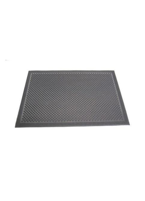 Чёрный резиновый придверный коврик Шип 50*75*1 см Харьков No Brand (395676132)