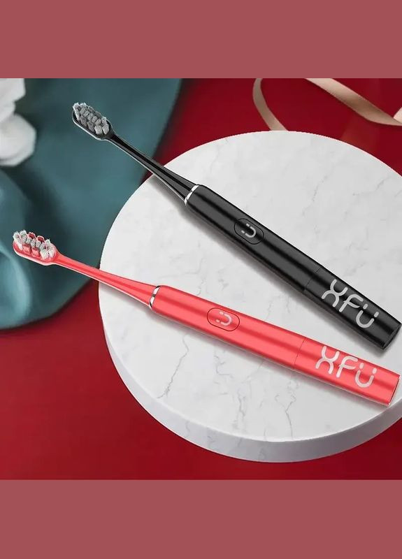 Электрическая зубная щетка XFU XF6 AAA*1 красная Seago (316495775)
