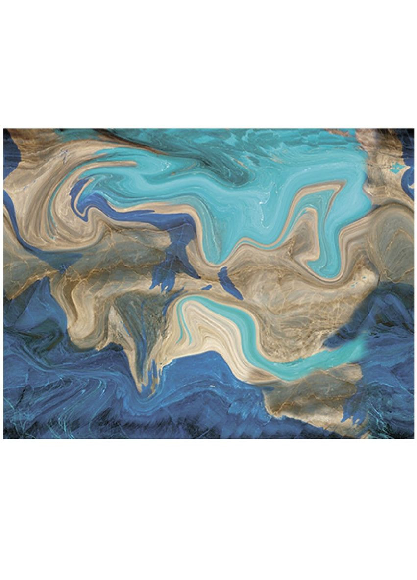 Самоклеящаяся виниловая плитка набор (6 рулонов) голубой 3600х2800х2мм SW-00001449 Sticker Wall (316187268)