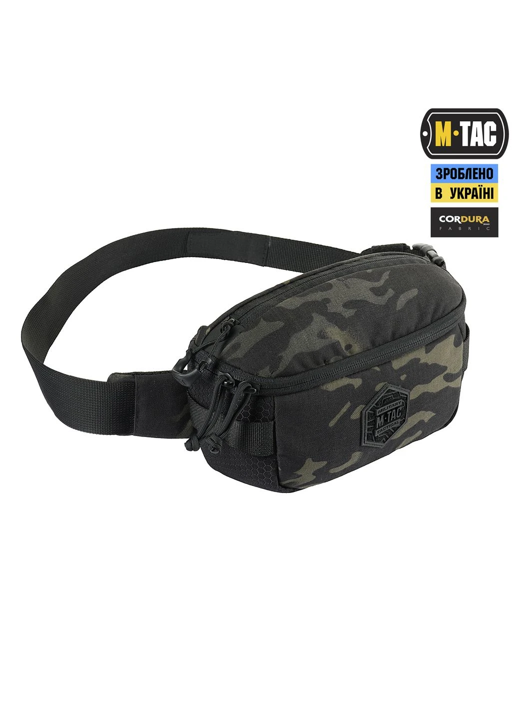 Сумка Tactical Waist Bag Elite Hex Multicam Black/Black M-TAC (303261950)