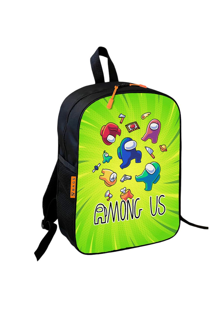 Рюкзак шкільний дитячий 36х27см Амонг Ас/Among Us з принтом для хлопчика No Brand (306438605)