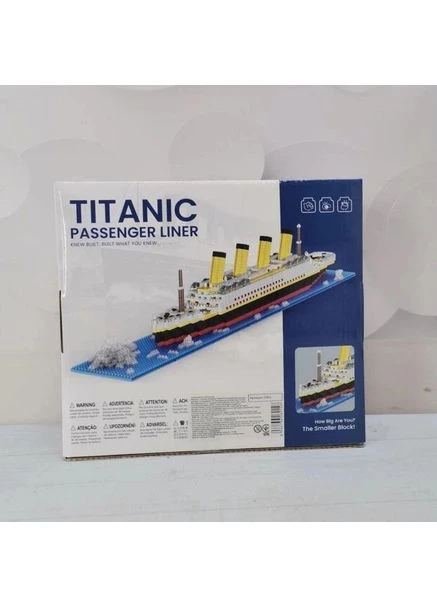 Конструктор "Титанік" модель легендарного корабля Titanic Passenger Liner 1800 дрібних деталей Star Toys (387646360)