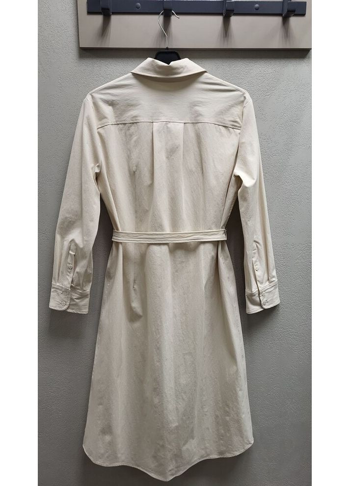 Светло-бежевое платье 9017/336 Zara