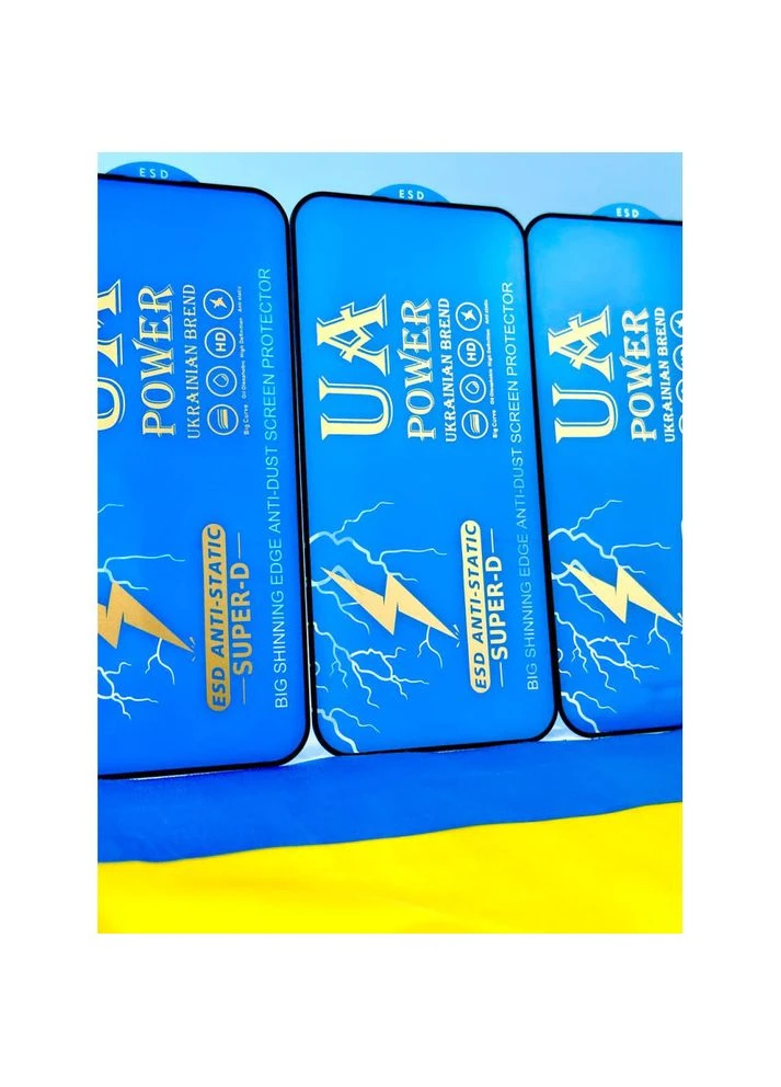 Захисне скло UA POWER ESD Anti-Static Super-D для iPhone 11 / Xr No Brand (304254334)
