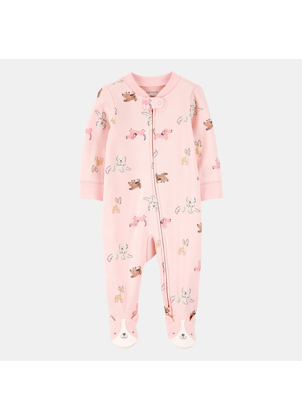 Розовая демисезонная человечек для девочки 55-61 см (1s946410_3m) Carter's