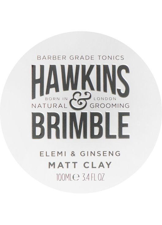 Матова глина для укладання волосся Elemi & Ginseng Matt Clay 100ml (691329-36750) Hawkins & Brimble (368628625)