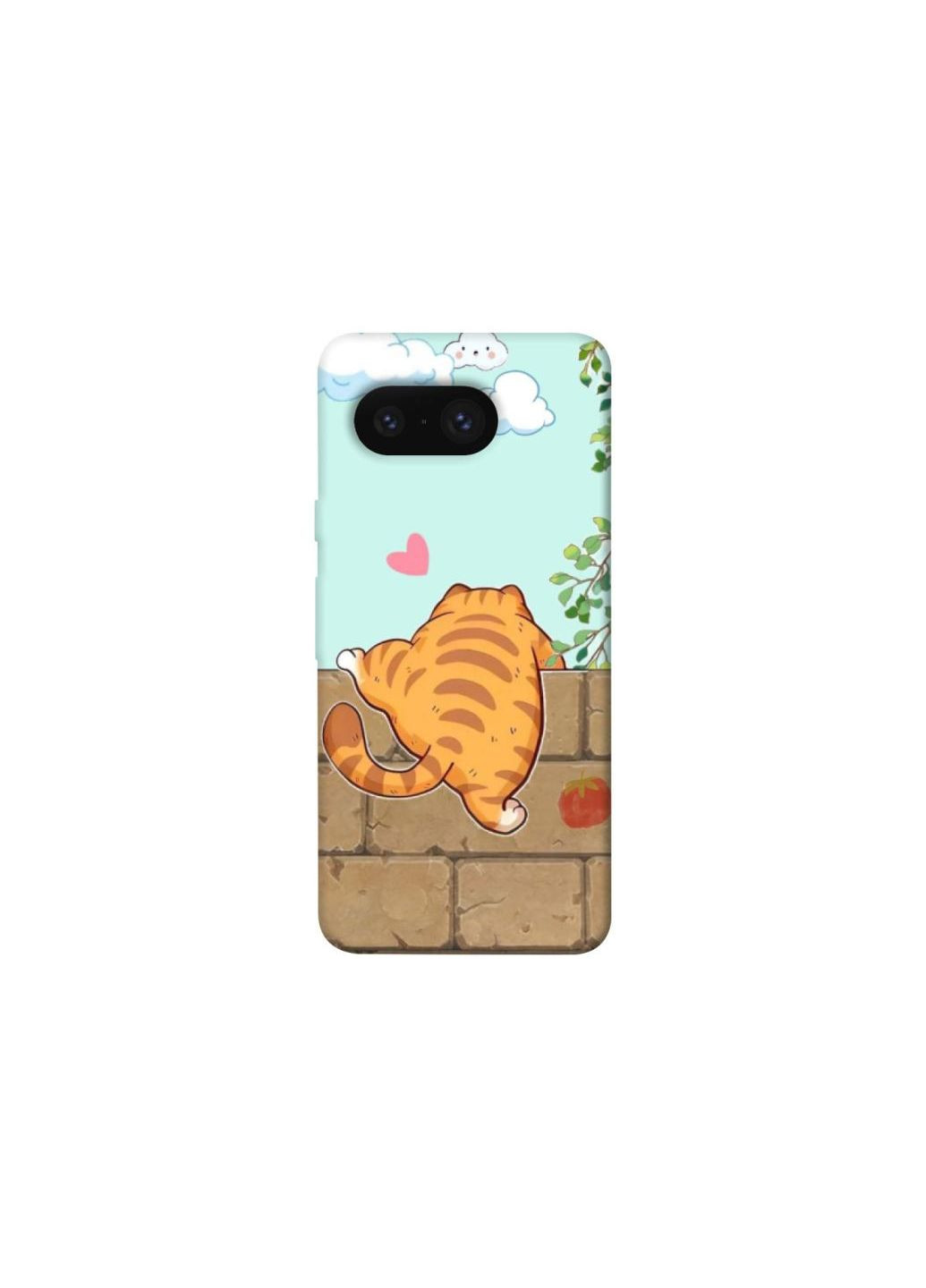 Чохол на Google Pixel 8 Cat the meow Frontalka (352209370)