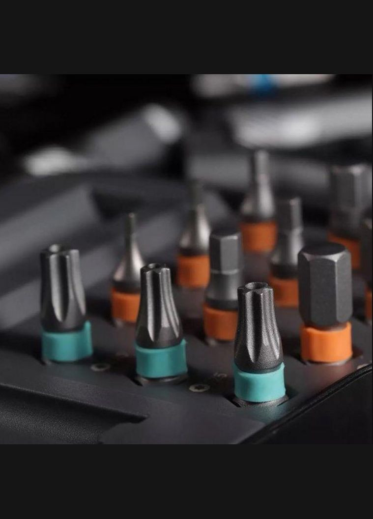 Набор универсальных бит с отверткой ATuMan 24в1 в кейсе черный (1756375421) No Brand (334117520)